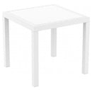 Compamia Orlando Resin Wickerlook Square Dining Table 31 inch