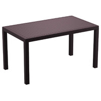 Compamia Orlando Wickerlook Rectangle Dining Table 55 inch