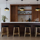 Sunpan Hendrix Swivel Counter Stool