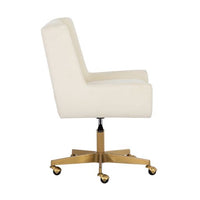 Sunpan Mirian Office Chair - Zenith Alabaster