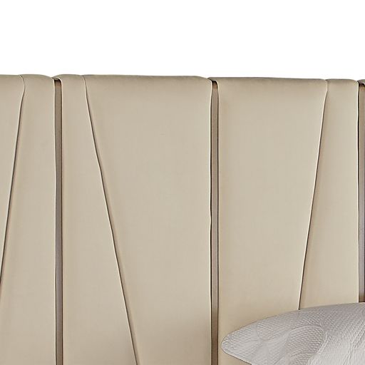 Sunpan Gayla Bed King - Antonio Porcelain