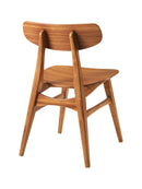 Greenington Cassia Dining Chair, Amber / Caramelized / Sable - Set of Two