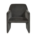 Sunpan Doreen Lounge Chair in Lux Brass - Diamond Mummy / Rubino White / Lux Moon Dust - Diamond Ocher