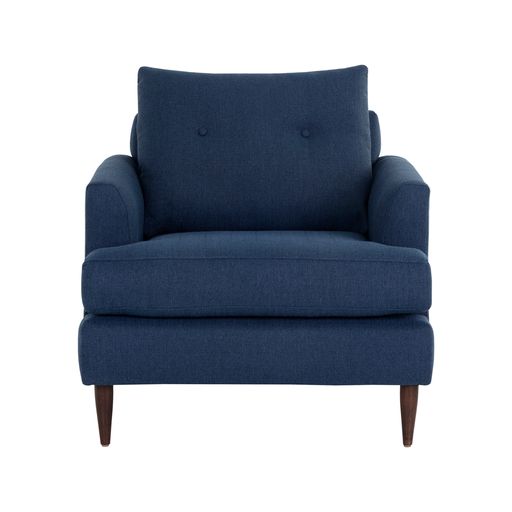 Sunpan Laurel Armchair Liv Dove / Liv Indigo