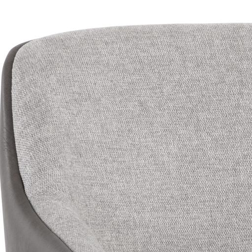 Sunpan Nairobi Lounge Chair Belfast Heather Grey / Bravo Ash