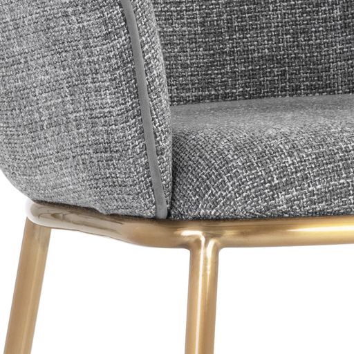 Sunpan Nadine Counter Stool Chacha Grey / Chacha Navy