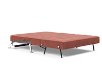Innovation Living Cubed Full Size Sofa Bed With Chrome Legs