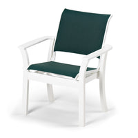 Telescope Casual Leeward Marine Grade Polymer Sling Stacking Cafe Chair