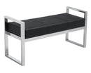 Sunpan Darby Bench - Black/White