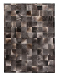 Exquisite Rugs Natural Hide Cowhide Silver Area Rug