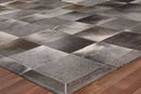 Exquisite Rugs Natural Hide Cowhide Silver Area Rug