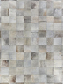 Exquisite Rugs Natural Hide Cowhide Silver Area Rug