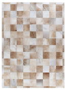 Exquisite Rugs Natural Hide Cowhide Silver Area Rug