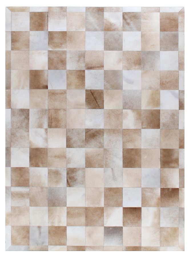 Exquisite Rugs Natural Hide Cowhide Silver Area Rug
