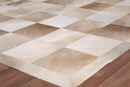 Exquisite Rugs Natural Hide Cowhide Silver Area Rug
