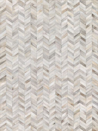 Exquisite Rugs Natural Hide Cowhide Silver Area Rug