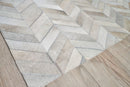 Exquisite Rugs Natural Hide Cowhide Silver Area Rug