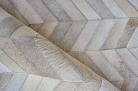 Exquisite Rugs Natural Hide Cowhide Silver Area Rug