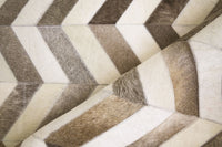 Exquisite Rugs Natural Hide Cowhide Silver Area Rug