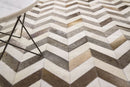 Exquisite Rugs Natural Hide Cowhide Silver Area Rug
