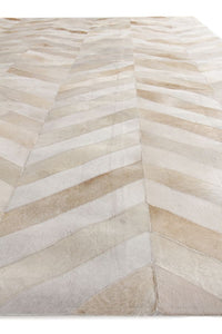 Exquisite Rugs Natural Hide Cowhide Silver Area Rug
