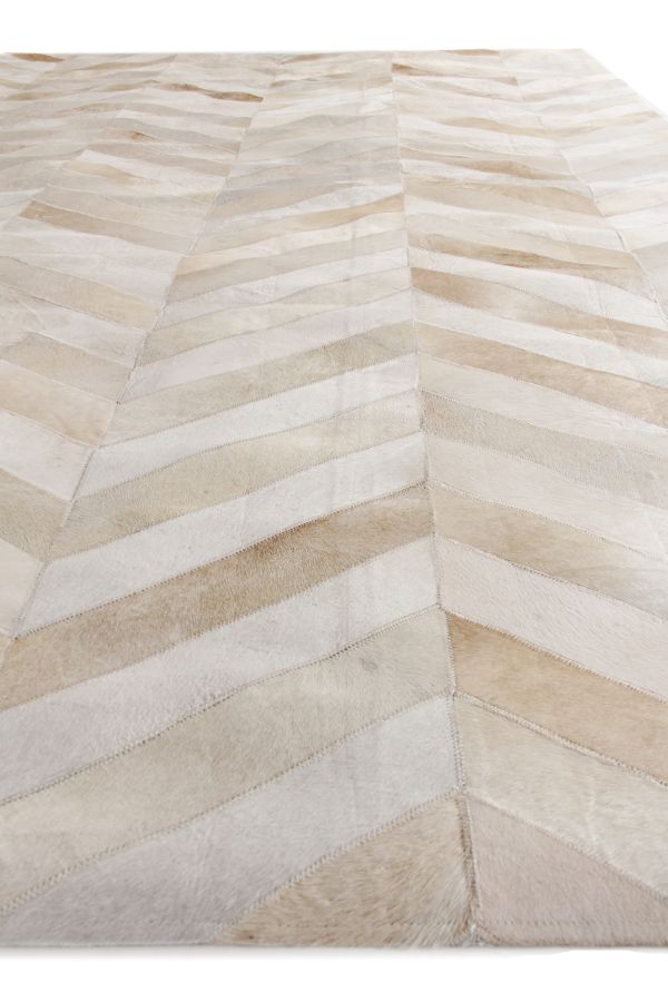 Exquisite Rugs Natural Hide Cowhide Silver Area Rug