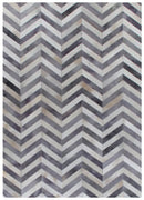 Exquisite Rugs Natural Hide Cowhide Silver Area Rug