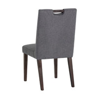 Sunpan Tory Dining Chair Dark Grey / Light Grey