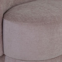 Sunpan Kendra Sofa in Altro Cappuccino / Planet Lilac