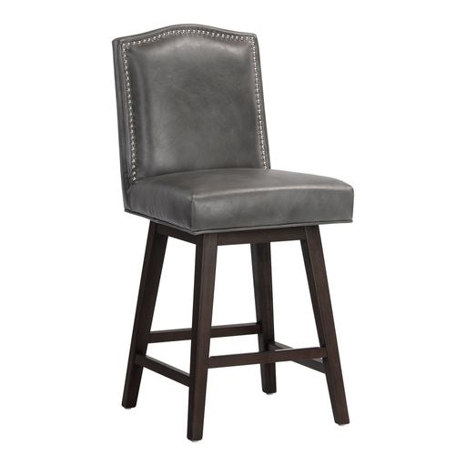 Sunpan Brenan Counter Stool in Bravo Admiral / Cognac / Zenith Alabaster