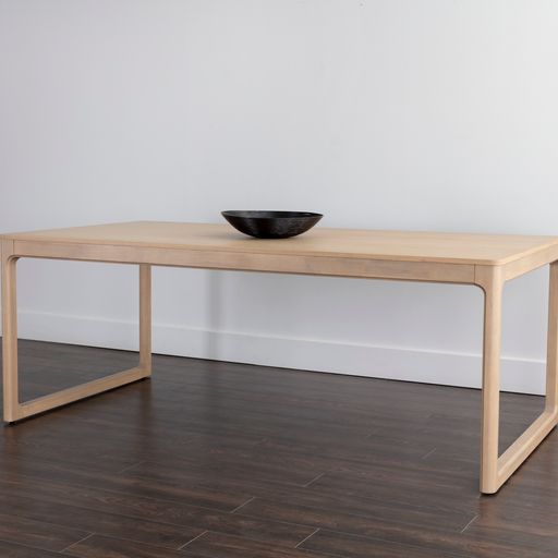 Sunpan Rivero Dining Table  - Light Wash - 80''