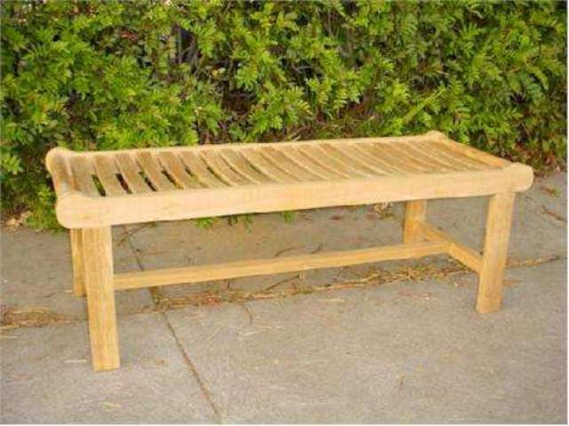 Anderson Teak Cambridge 2-Seater Backless Bench