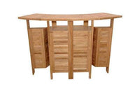 Anderson Teak Altavista Folding Bar Table