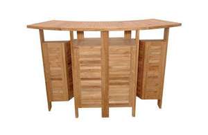 Anderson Teak Altavista Folding Bar Table