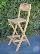 Anderson Teak Altavista Folding Bar Chair