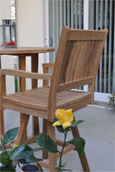 Anderson Teak Rialto Swivel Bar Arm Chair