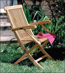 Anderson Teak Classic Medium Folding Armchair