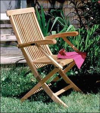 Anderson Teak Classic Medium Folding Armchair