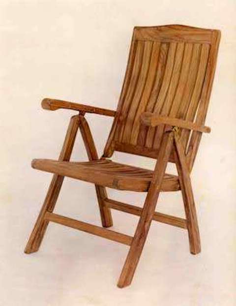 Anderson Teak Katana 5-Position Recliner Armchair