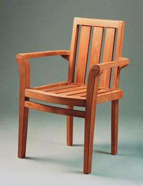 Anderson Teak Classic Stackable Armchair - Set of Four