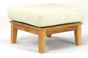 Anderson Teak Brianna Ottoman with Cushion