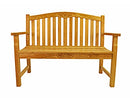 Anderson Teak 50-inch Round Rose Bench