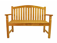 Anderson Teak 50-inch Round Rose Bench