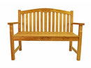 Anderson Teak 50-inch Round Rose Bench