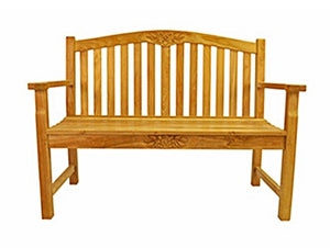 Anderson Teak 50-inch Round Rose Bench