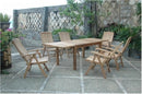 Anderson Teak Katana 7-Piece Outdoor Dining Set