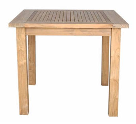 Anderson Teak Windsor 35-inch Square Table Small Slats