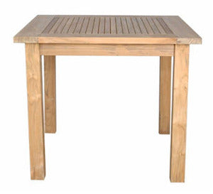 Anderson Teak Windsor 35-inch Square Table Small Slats