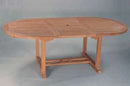 Anderson Teak Bahama 117-inch Oval Extension Table with Double Extensions