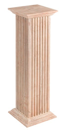 Cooper Classics Square Fluted Pedestal 30"